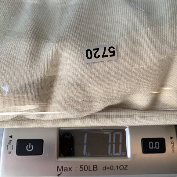 OXFORD SUNDAY Women’s Fringe Ivory Cardigan Size S Cashmere Rayon Quiet Luxury - Picture 10 of 10